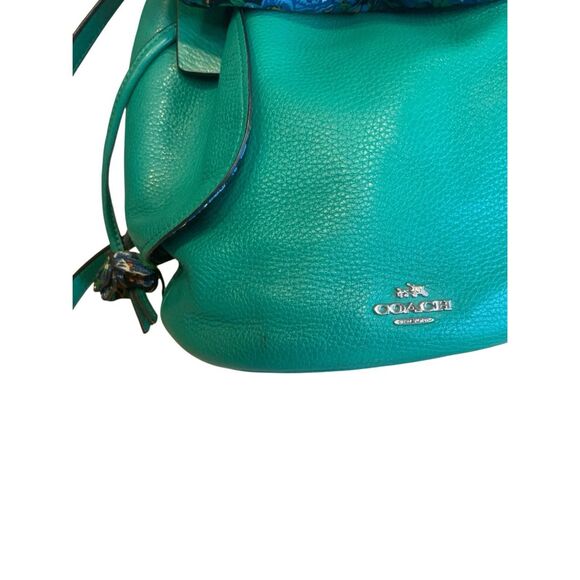 Coach Petal Leather Bucket Bag - Picture 6 of 14